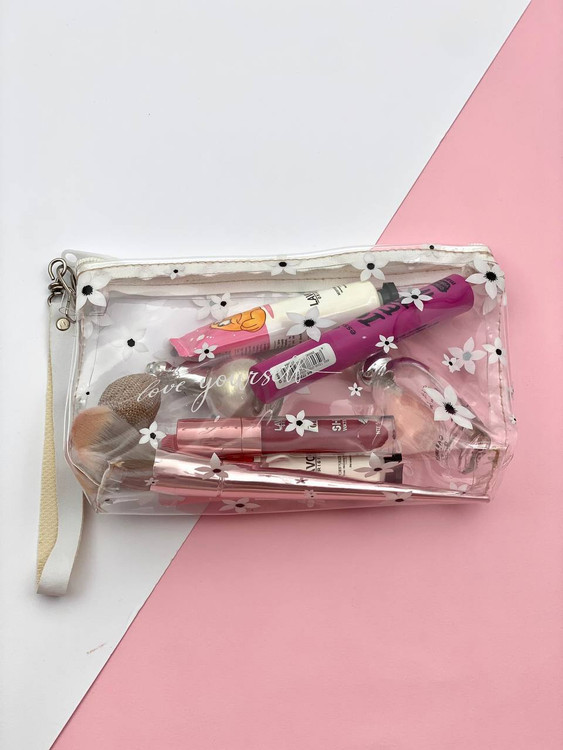 کیف آرایشی تلقی بابونه مدل Clear Chic