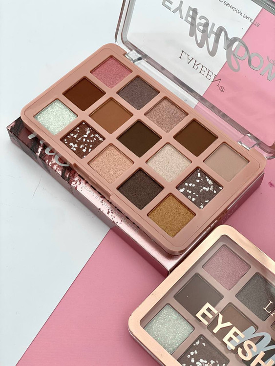 پالت سایه چشم 15 رنگ LAREEN